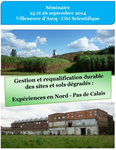 Séminaire Sites et Sols dégradés en Nord - Pas de Calais