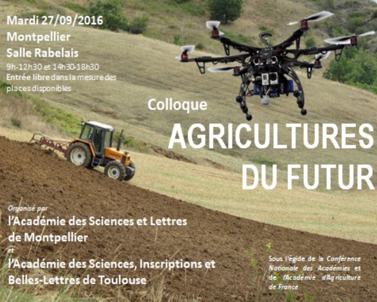 Affiche Colloque Agricultures du futur